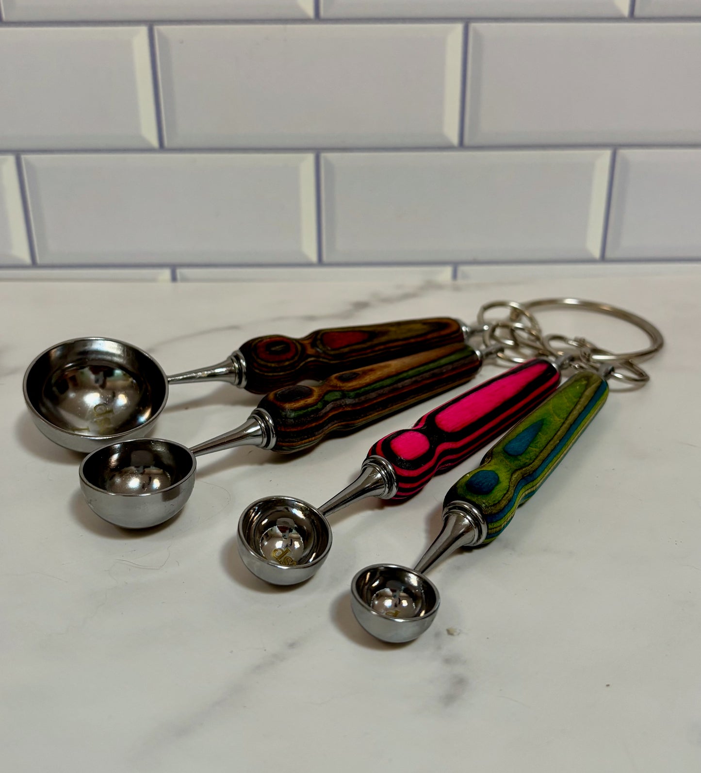 Measuring Spoons in Laminated woods