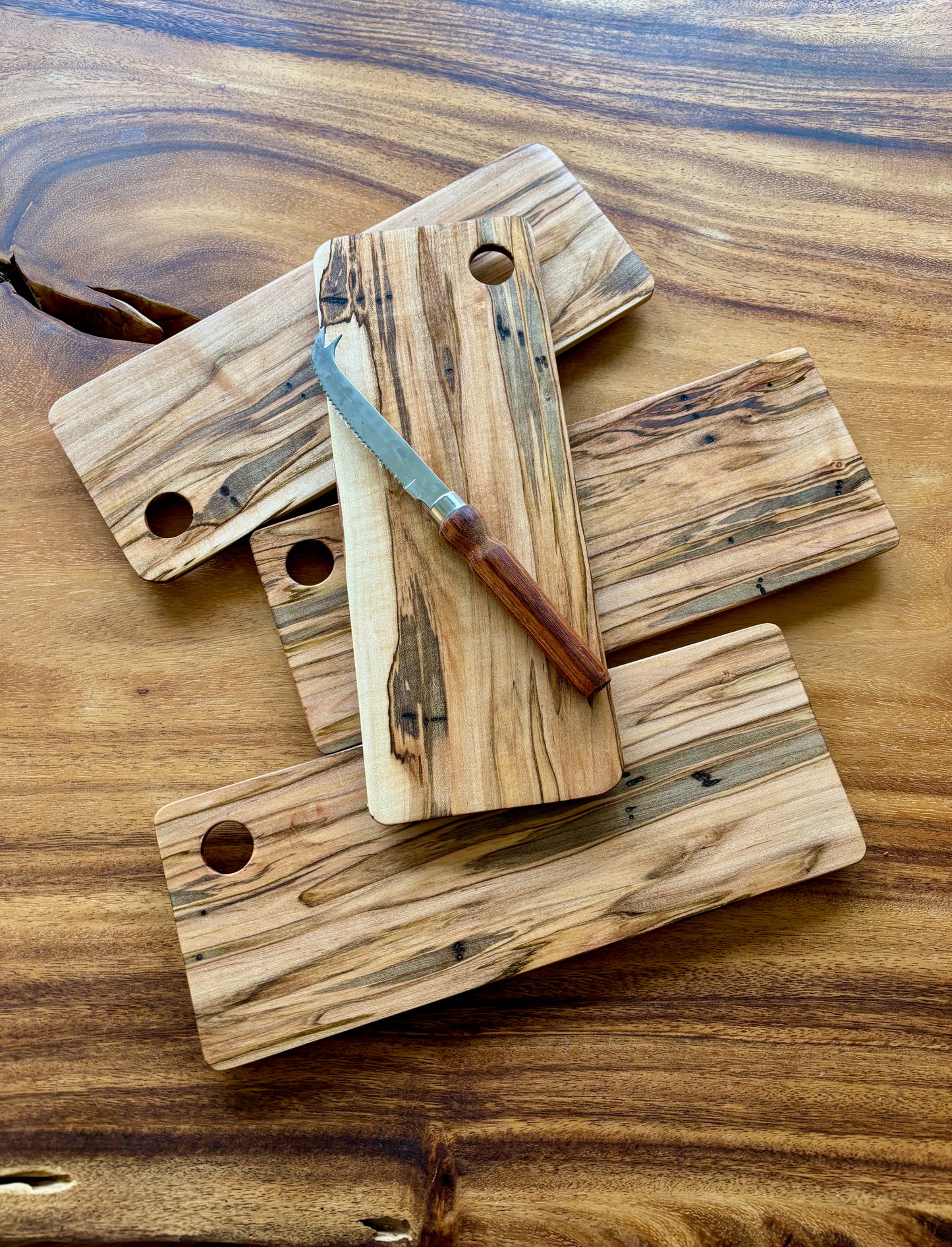 Small Ambrosia Maple Charcuterie Board