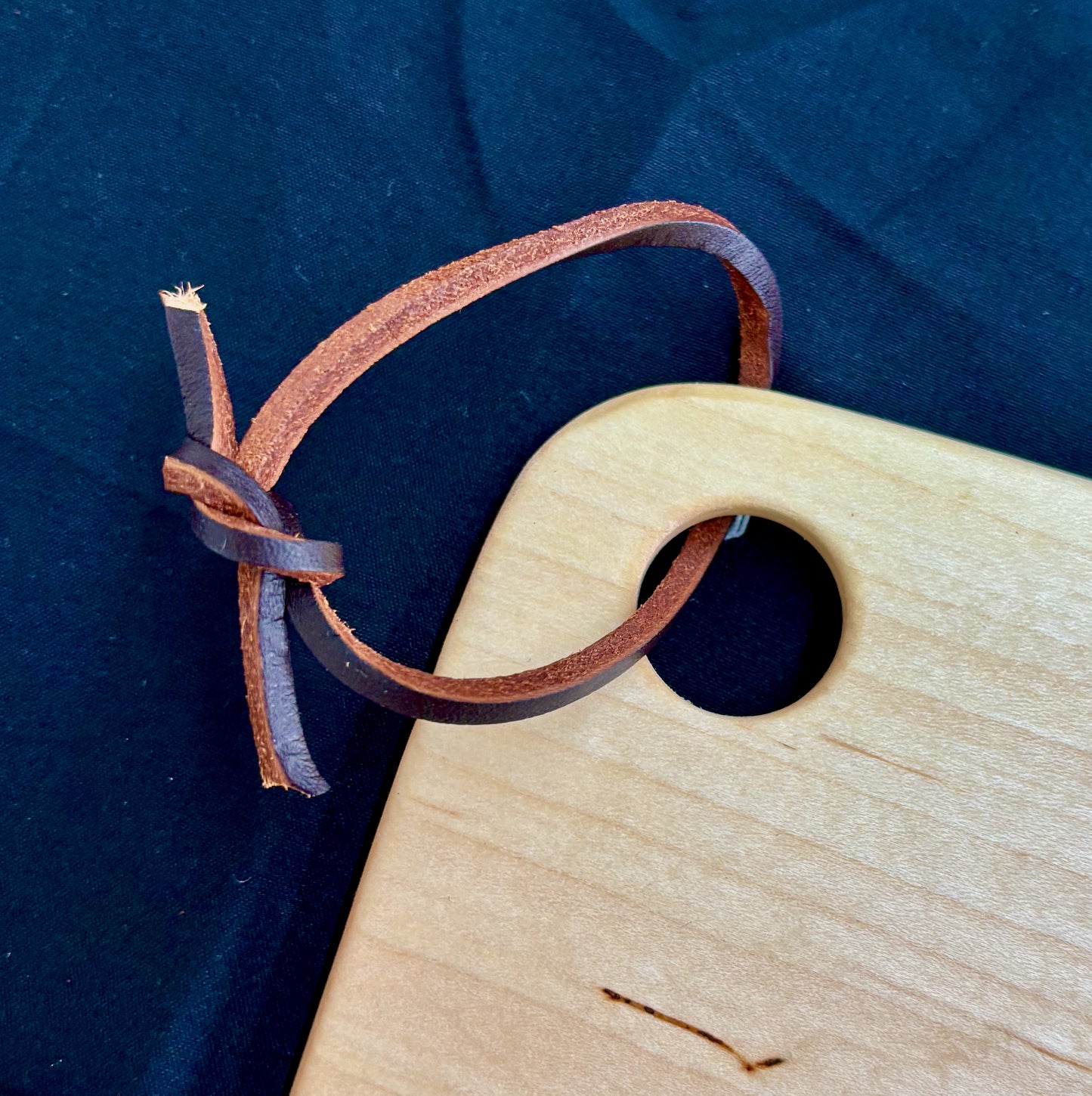 Small Beech Wood Charcuterie Board