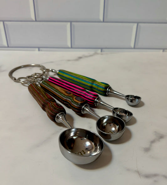 Measuring Spoons in Laminated woods